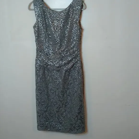 nine west sequin dress Plus Size Nine West Sequin Party Dress